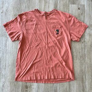 Mens Duck Head Peach Short Sleeve Tshirt - L